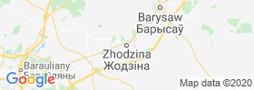 Horad Zhodzina map
